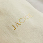 Personalised Modern Font Drawstring Gift Bag 