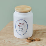 Personalised Bone Appétit Pet Treat Jar