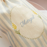 Personalised Spring Stripe Gift Bag