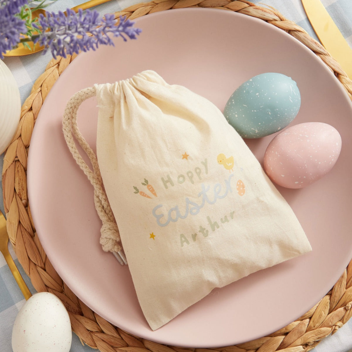 Personalised Hoppy Easter Gift Bag