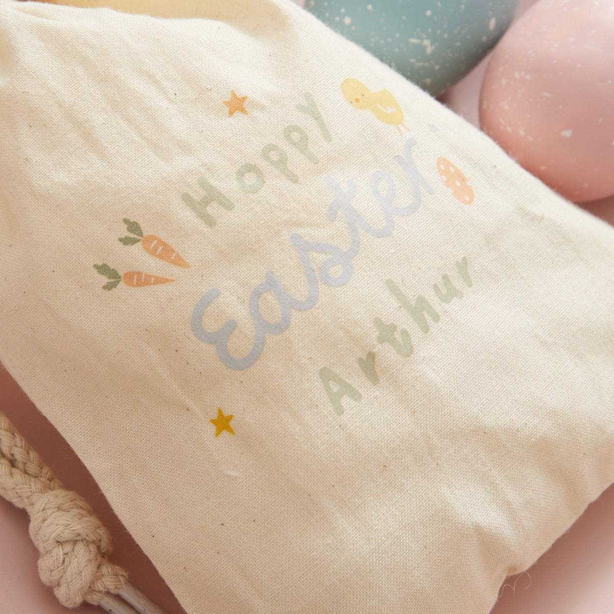 Personalised Hoppy Easter Gift Bag
