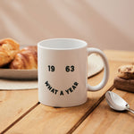 Personalised What a Year Smile Mug