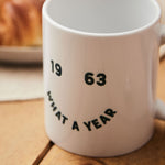 Personalised What a Year Smile Mug