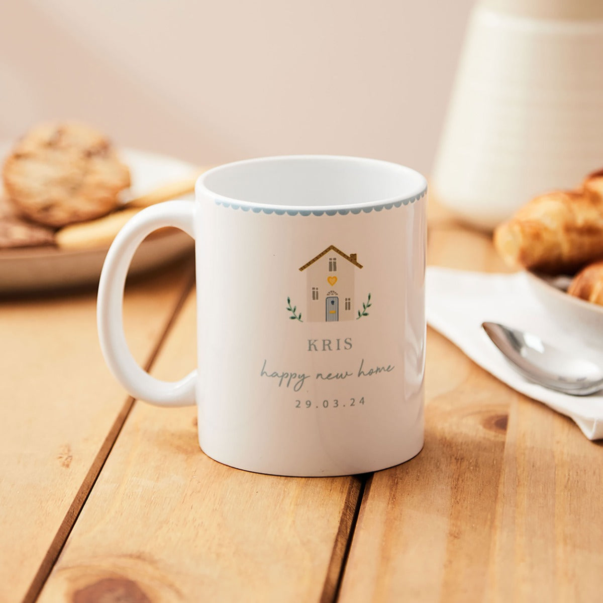 Personalised Happy New Home Mug