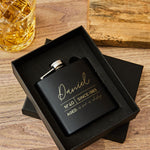 Personalised Milestone Birthday Hip Flask