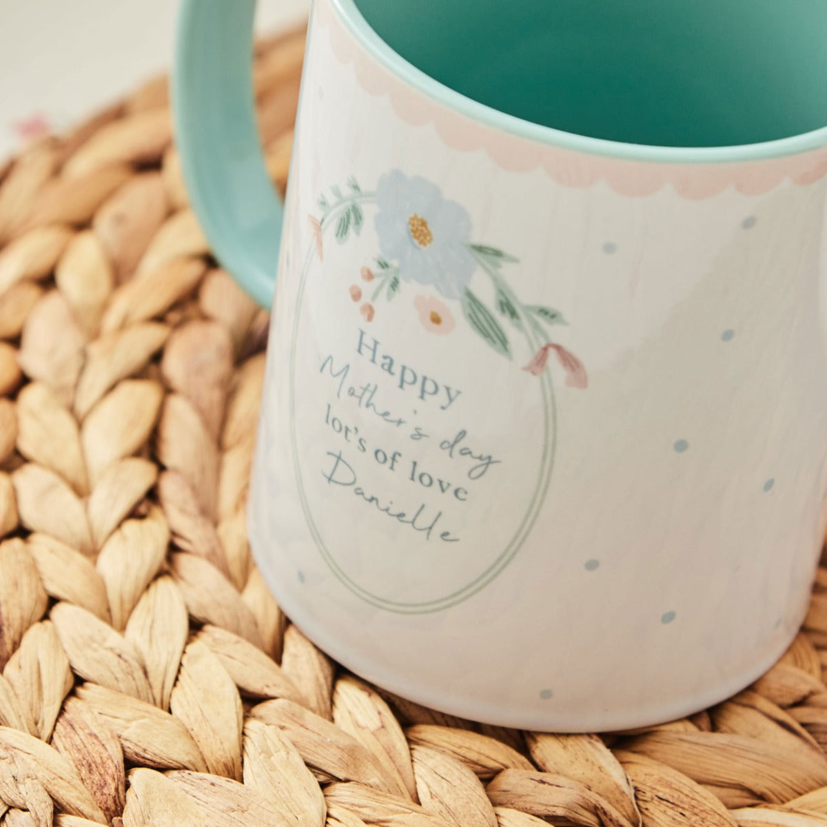 Personalised Message To Mum Mug 