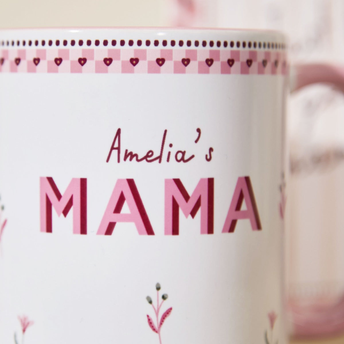 Personalised Mama White Mug 