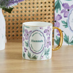 Personalised Birth Flower Mug