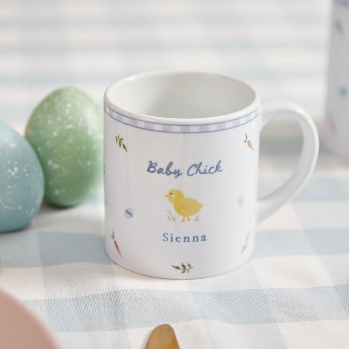 Personalised Childs Easter Chick Mini Mug