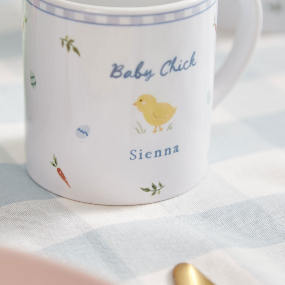 Personalised Childs Easter Chick Mini Mug
