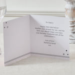 Personalised Sparkle 70th Birthday Card