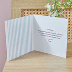 Personalised Valentines Heart and Star Photo Card