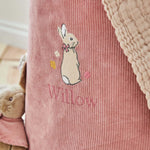 Personalised Large Flopsy™ Bunny Pink Storage Bag