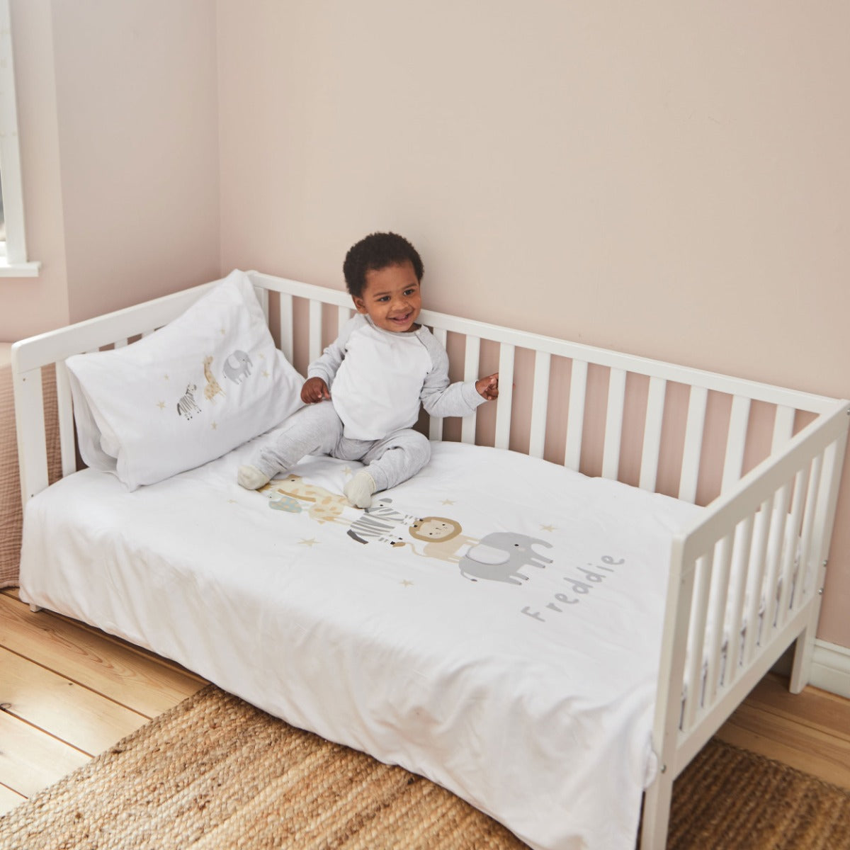 Personalised Born To Be Loved Stack Bedding Set
