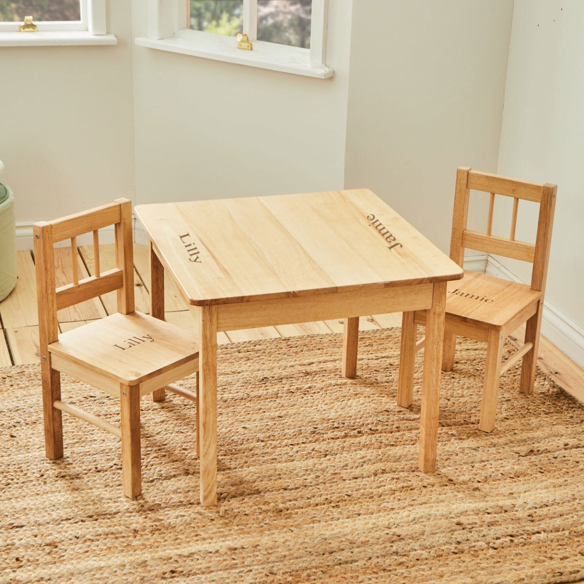 Personalised Table & Chairs Set 