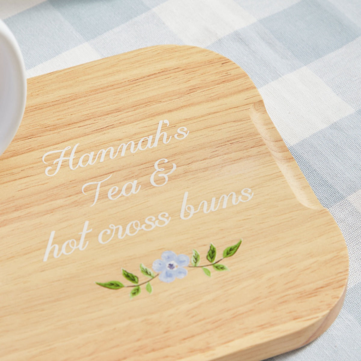 Personalised Spring Mug and Tray Set