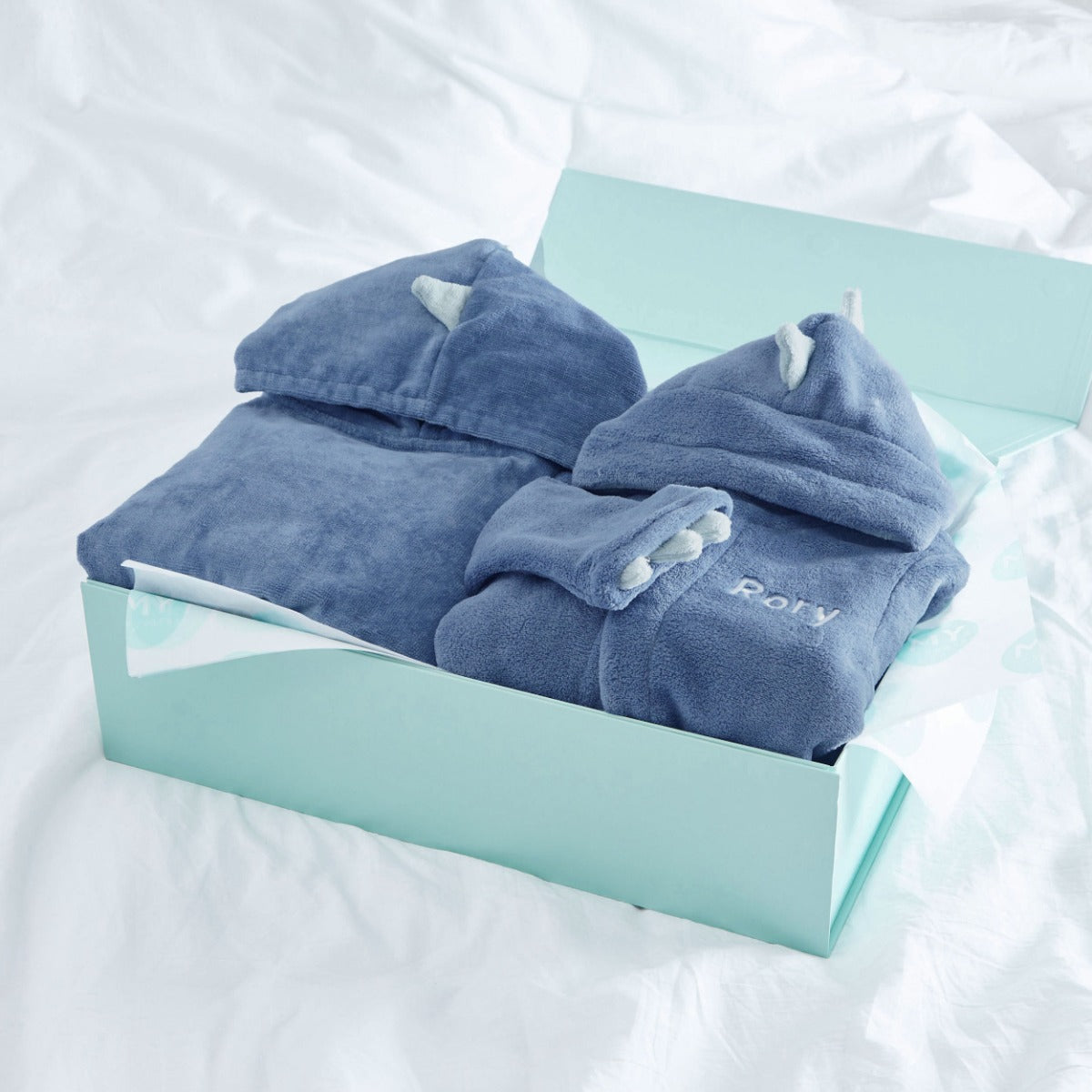 Personalised Little Dino Splash & Snuggle Gift Set