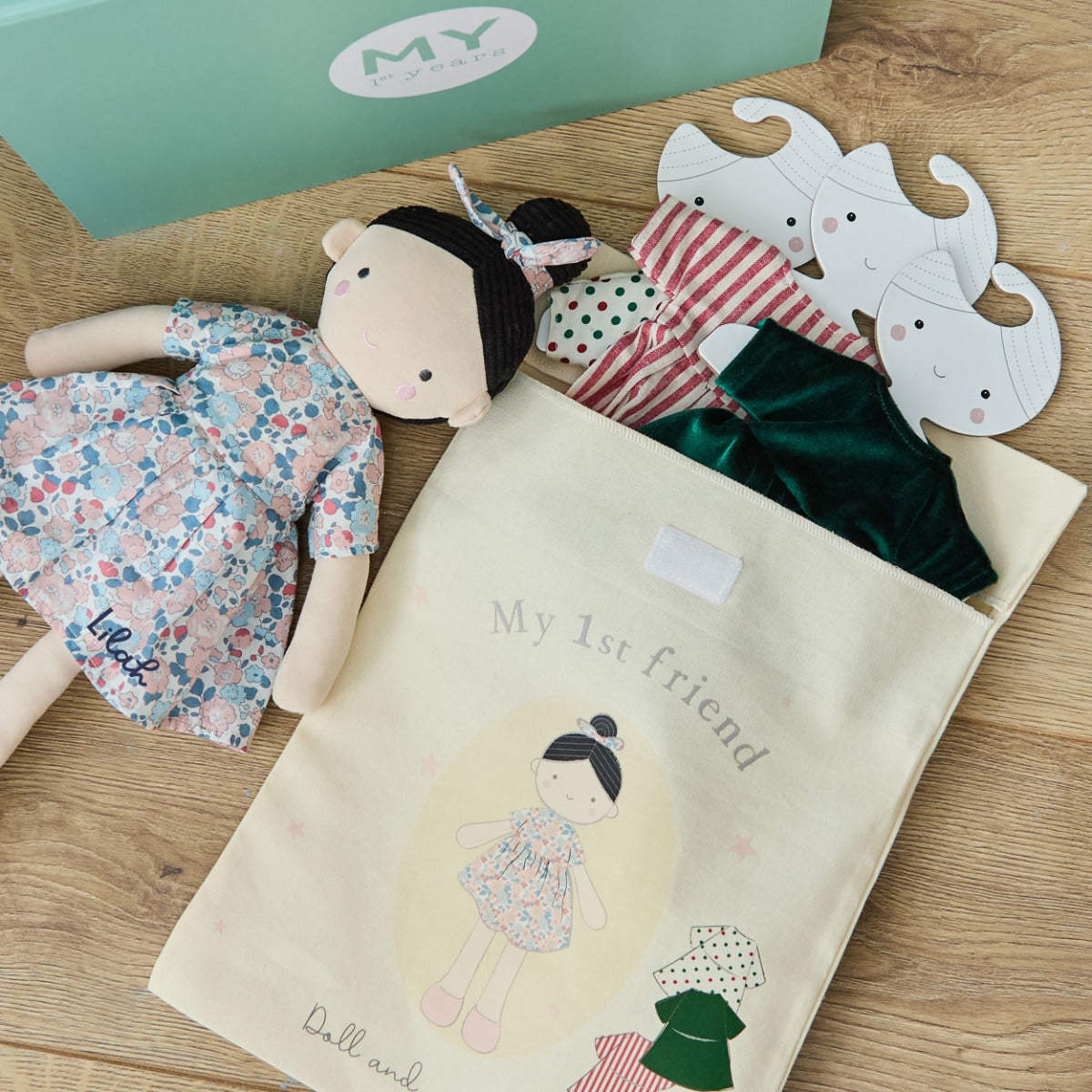 Personalised Doll & Dress-Up Set