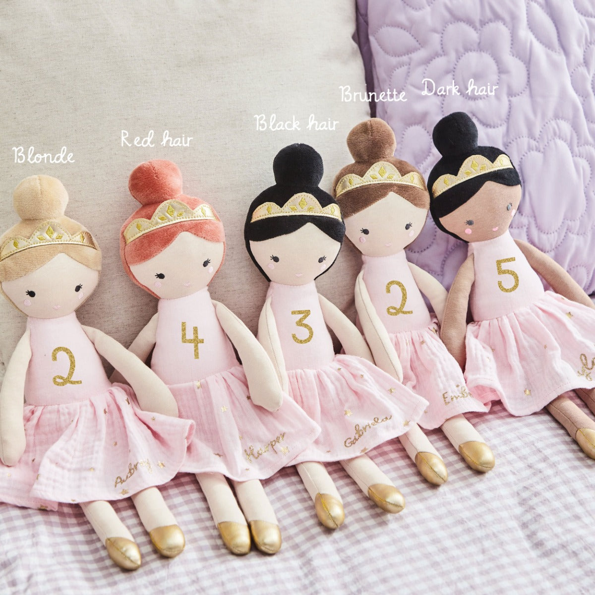 Personalised Birthday Ballerina Doll 