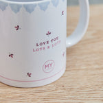 Personalised Best Nanny Mug & Sock Gift Set 