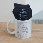 Personalised Best Grandad Mug & Sock Gift Set 