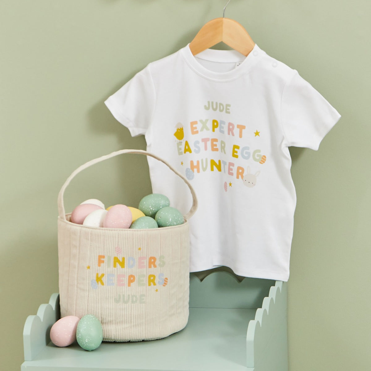Personalised Expert Easter Egg Hunter Gift Set