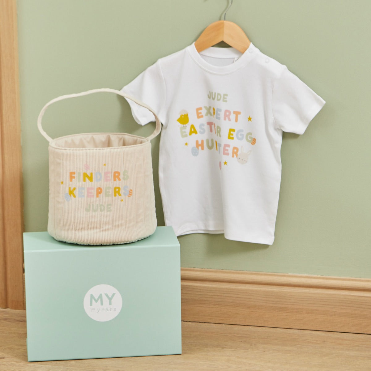 Personalised Expert Easter Egg Hunter Gift Set