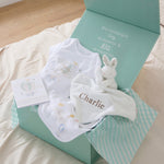Personalised Hot Air Balloon New Baby Gift Set