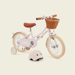 Personalised Pink Banwood Classic Bicycle and Helmet