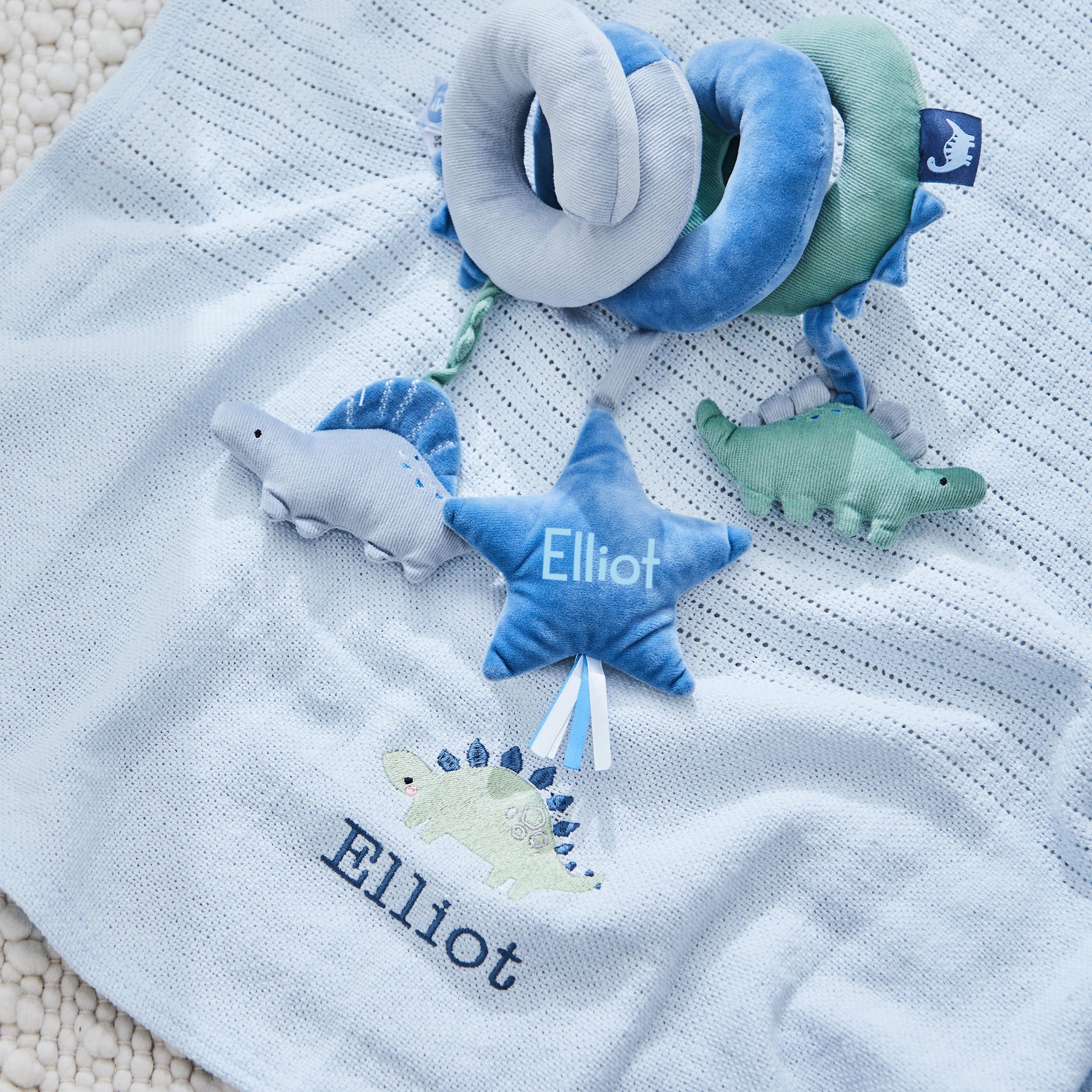 Personalised Jolly Jurassic Travel Essentials Set