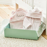Personalised Light Pink Splash & Snuggle Gift Set