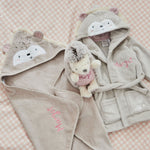 Personalised Hedgehog Splash, Snuggle & Cuddle Gift Set 