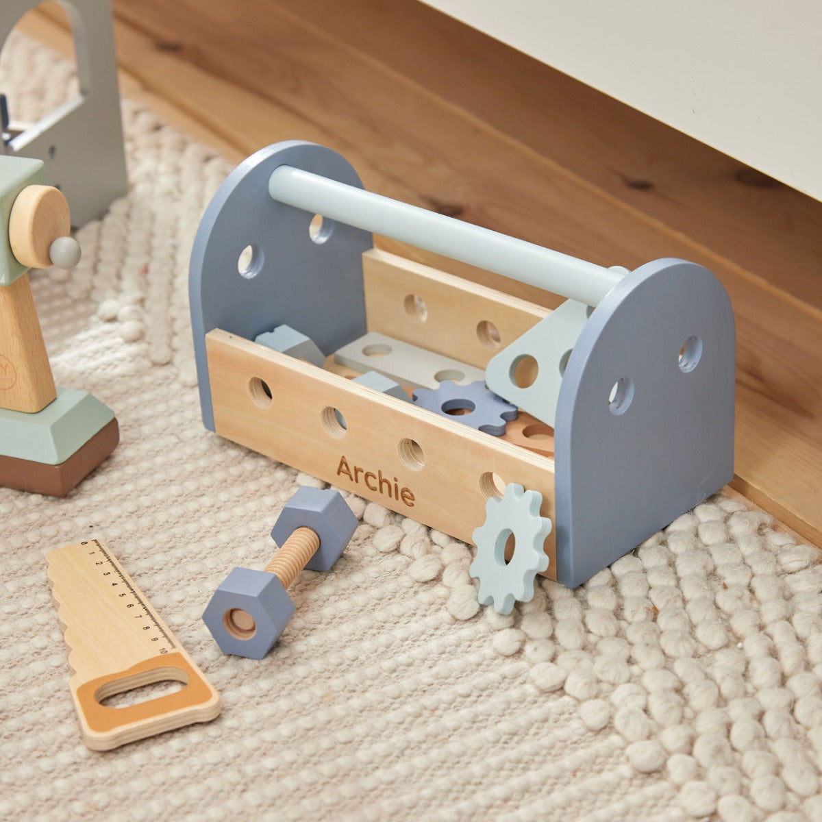 Personalised Ultimate Wooden Tool Gift Set