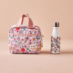 Just Bee Kids Retro Floral Lunch Bag and Water Bottle Set