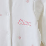Personalised Pink Newborn Flopsy Gift Set