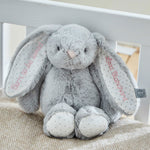 Personalised Grey Bunny Soft Toy