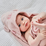 Personalised New Baby Essentials Gift Set - Pink