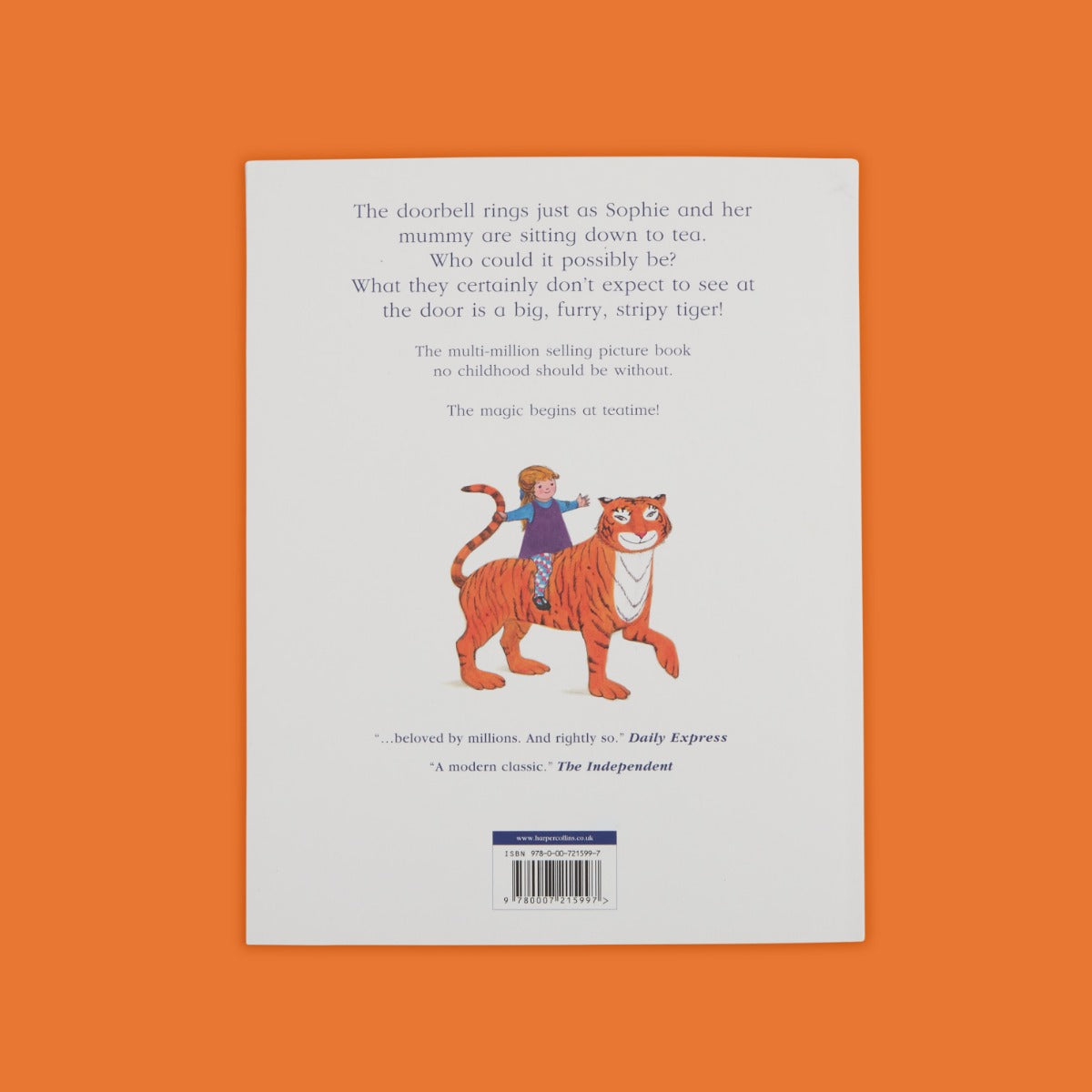 The Tiger Who Came to Tea Paperback Book