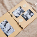 Personalised Wooden Christening Day Scrapbook