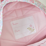 Personalised Cottage Ditsy Mini Backpack