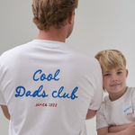 Personalised Cool Dads Club White T-shirt