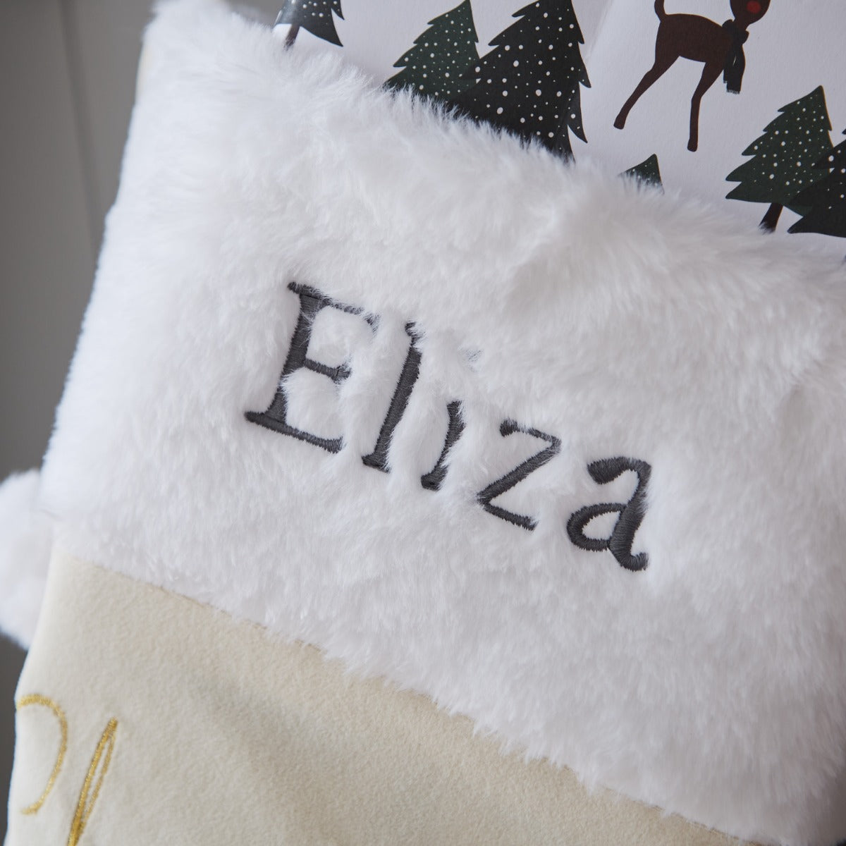 Personalised Winnie the Pooh Christmas Stocking