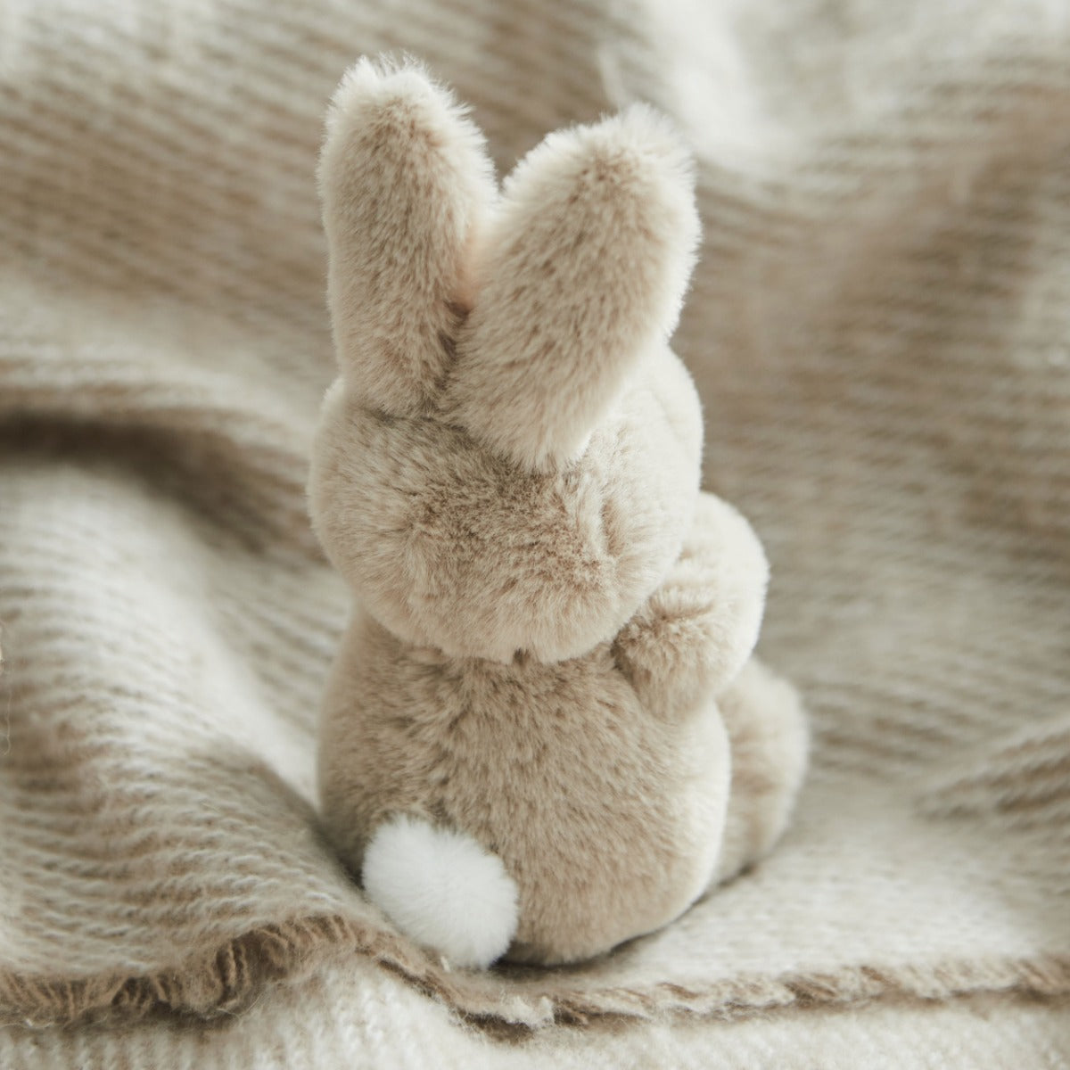 Mini Taupe Bunny Soft Toy