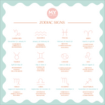 Personalised Zodiac Large Taupe Velvet Bag